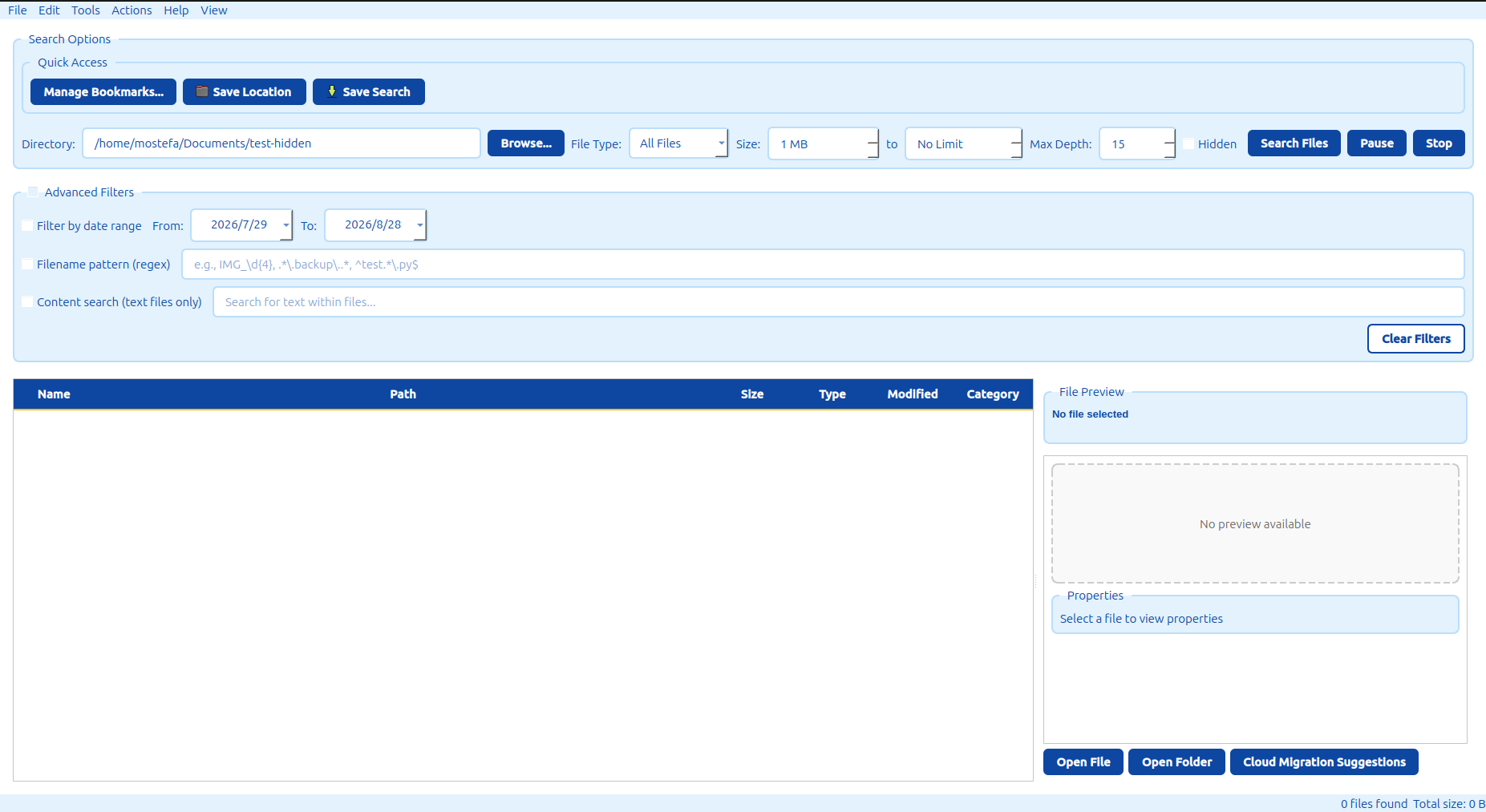 Files Finder
